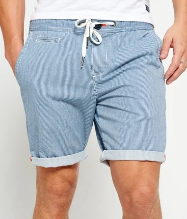 International Sun Scorched Denim stripe Short - $39.50 Superdry