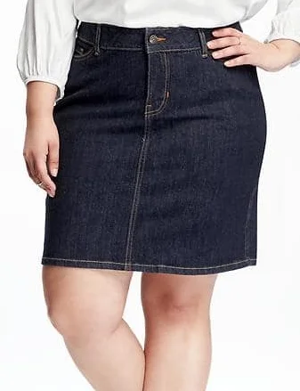 Smooth & Slim Pencil Skirt - $39.94 Old Navy (Rinse wash, stretch)