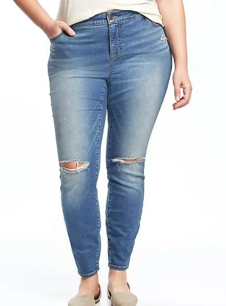 Smooth & Slim High-Rise Rockstar Jeans - $49.94 Old Navy