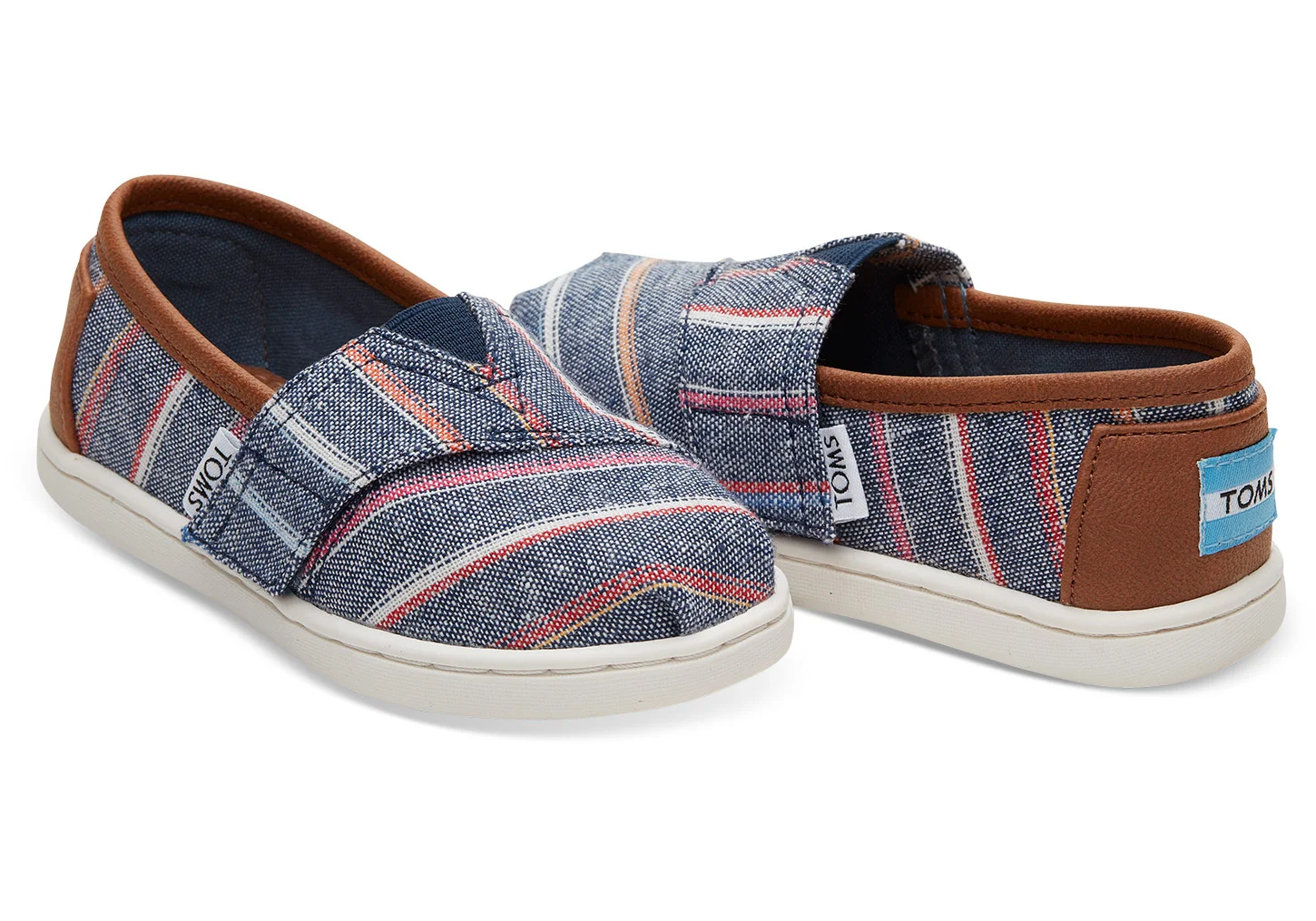 Multi Stripe Alpargatas - $32 Tom's