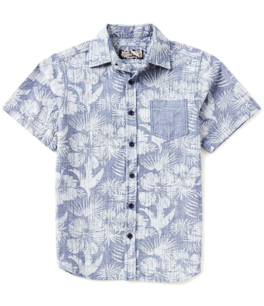 'First Wave' Printed Shirt - $28 Dillard's