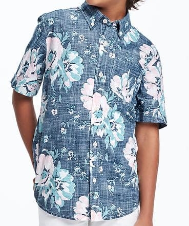 Floral Pocket Shirt - $19.94 Old Navy