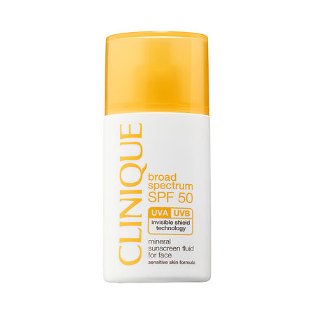 Clinique Mineral Sunscreen Fluid For Face, SPF 50