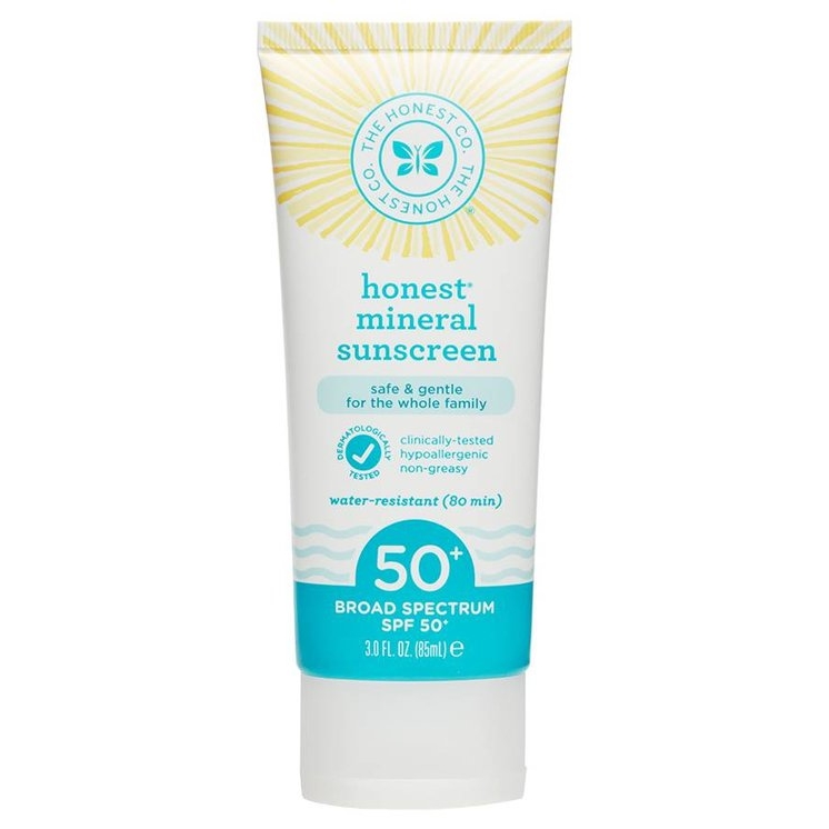 The Honest Company Mineral Sunscreen, SPF 50+