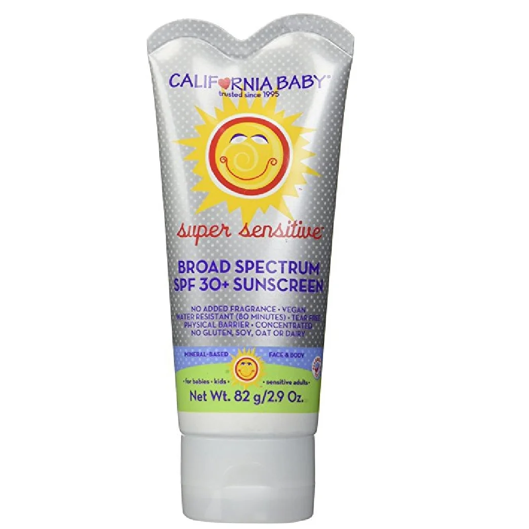 California Baby Broad Spectrum Super Sensitive Sunscreen, SPF 30+