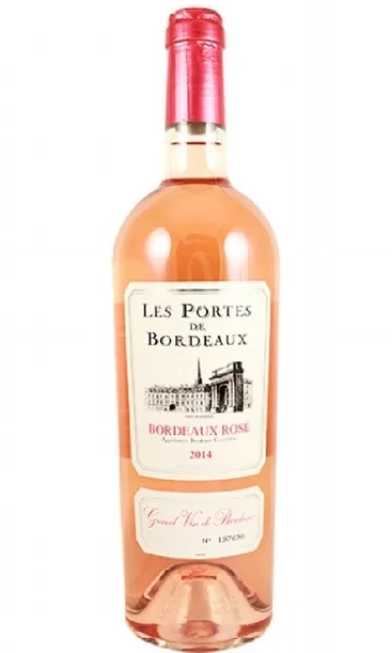 Les Portes de Bordeaux Rose' Cab Franc & Cab Sauv/Merlot- $6.99, Trader Joe's