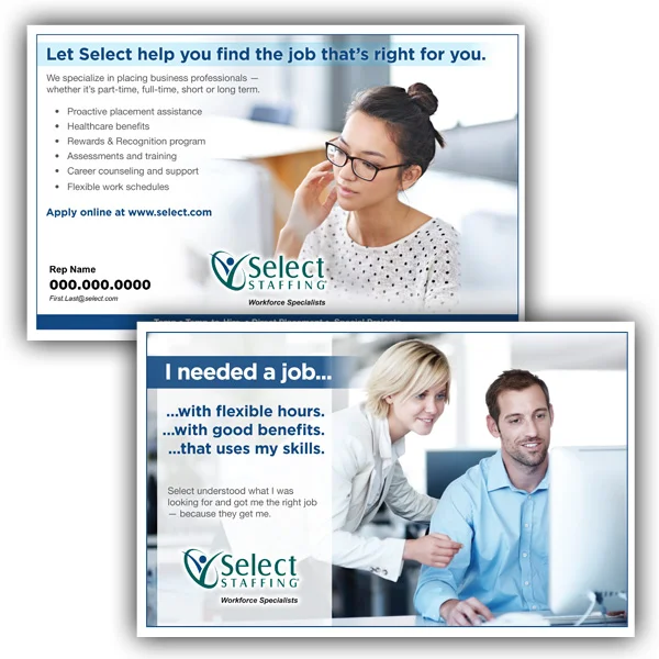 Recruiting Postcards