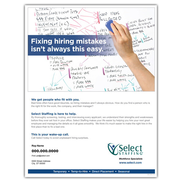 Hiring Mistakes Flyer