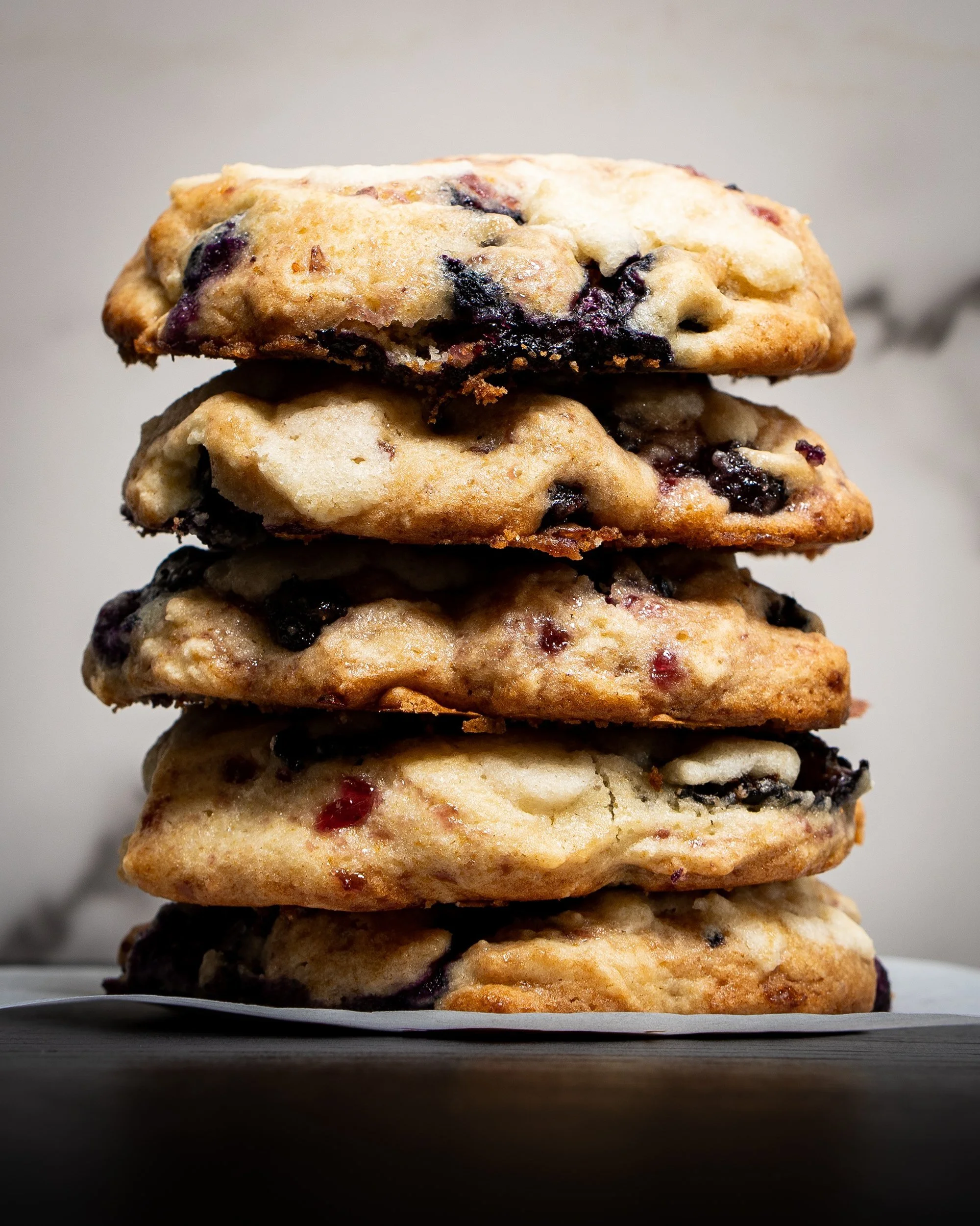 Blueberry Muffin Cookies
