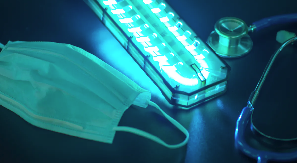 The use of UV light as a germicide has a long history