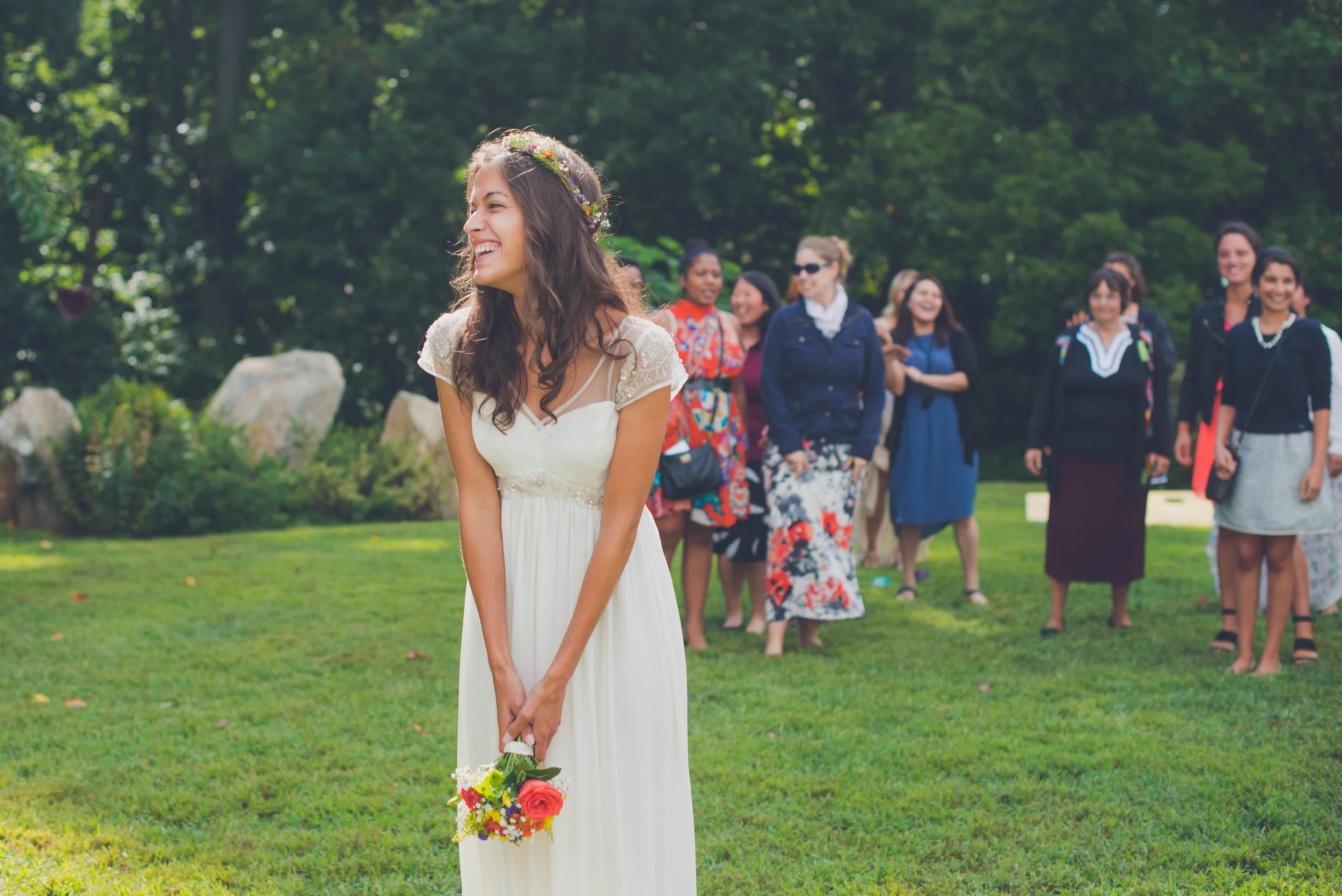 Backyard Wedding Reception | Middletown, DE
