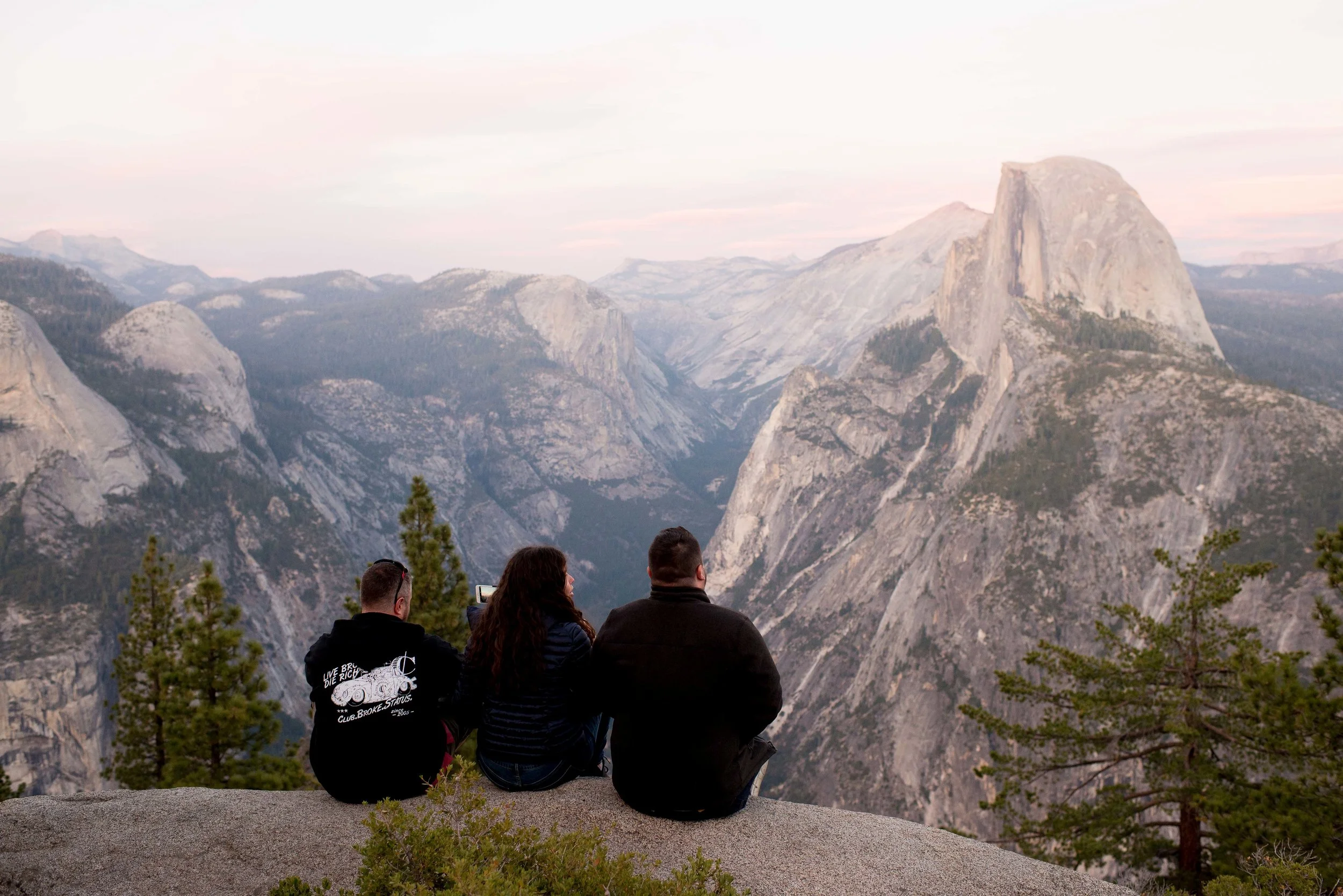 Glacier Point Yosemite National Park CA