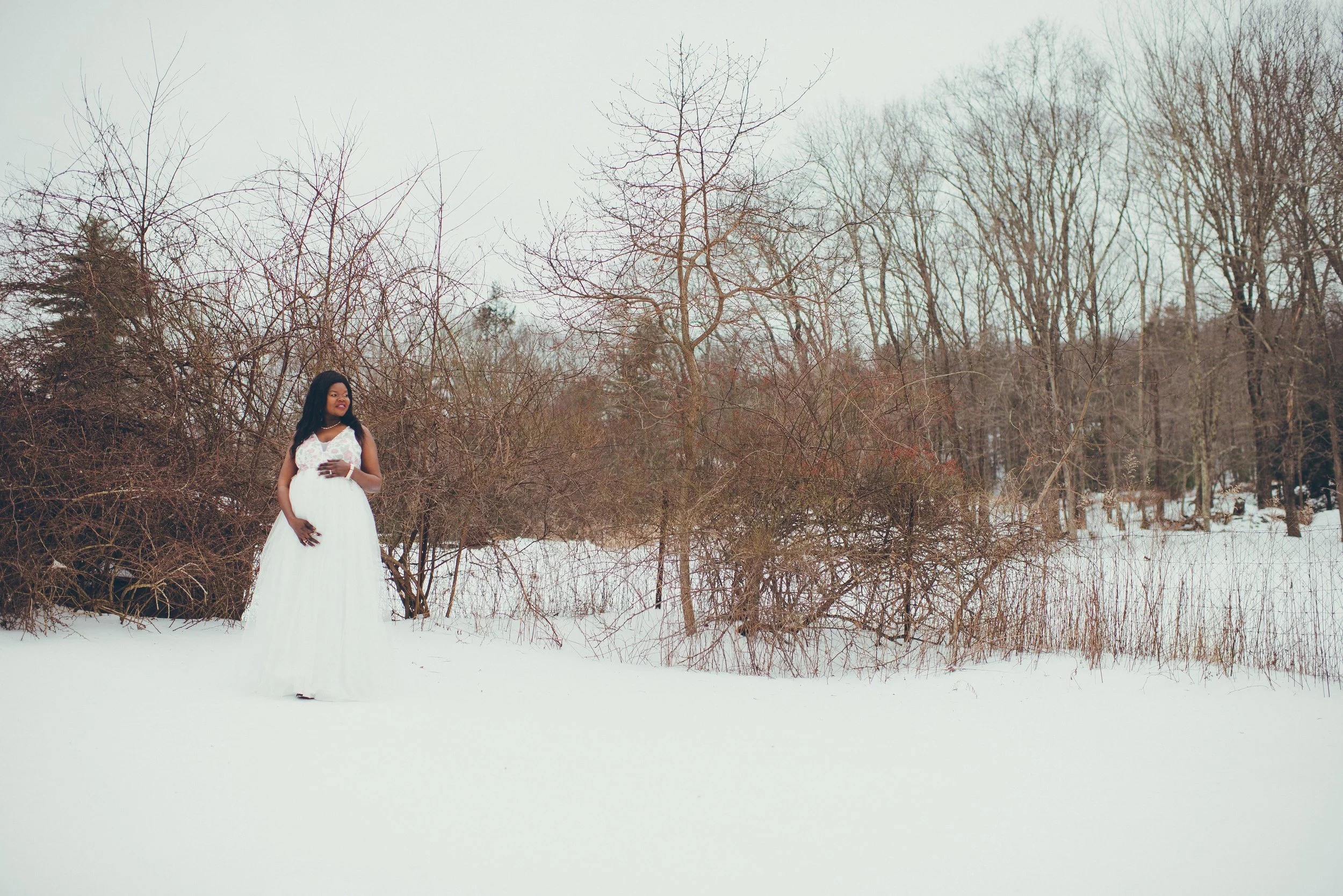 Backyard Maternity Session in Sparrow Bush