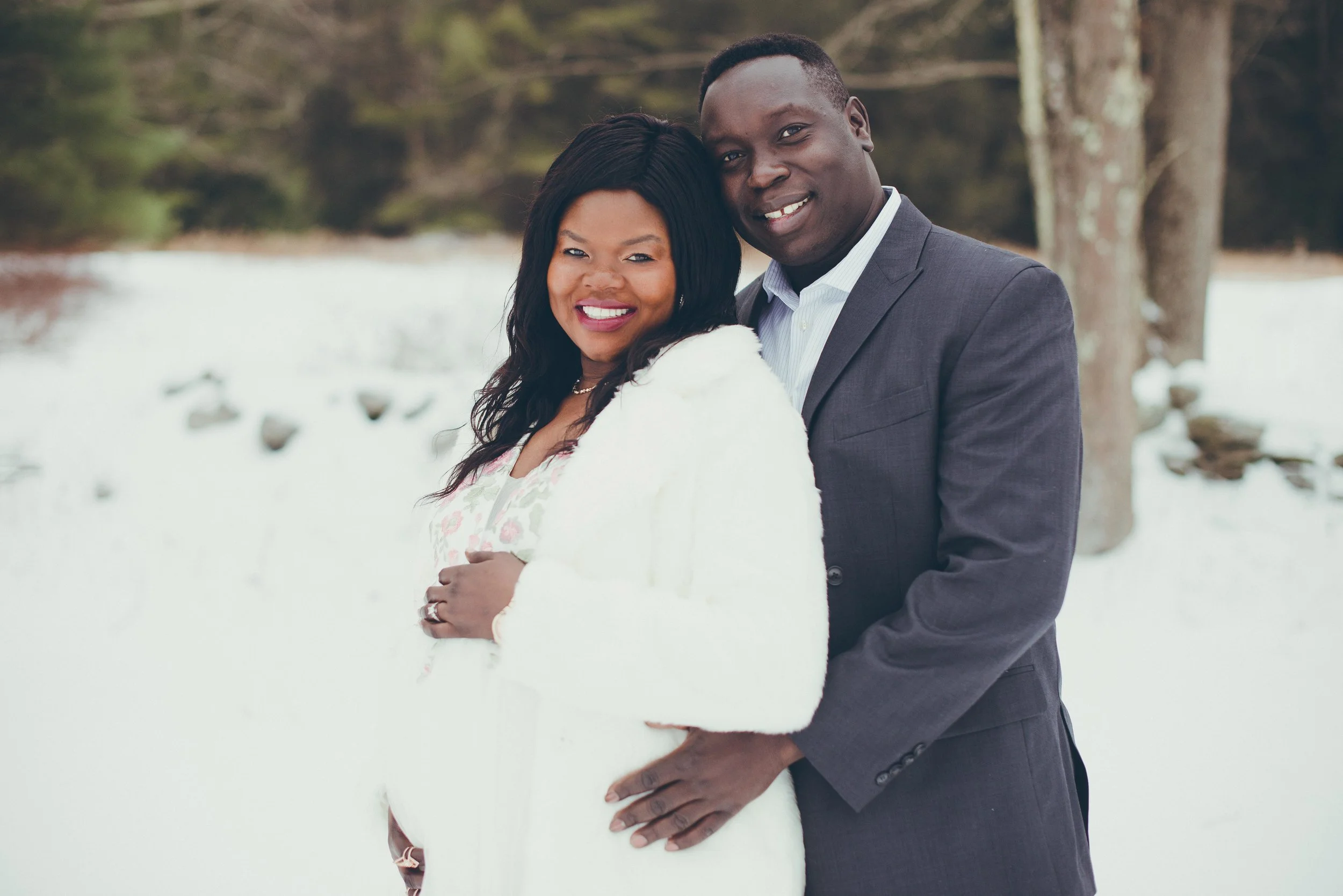 Backyard Maternity Session in Sparrow Bush