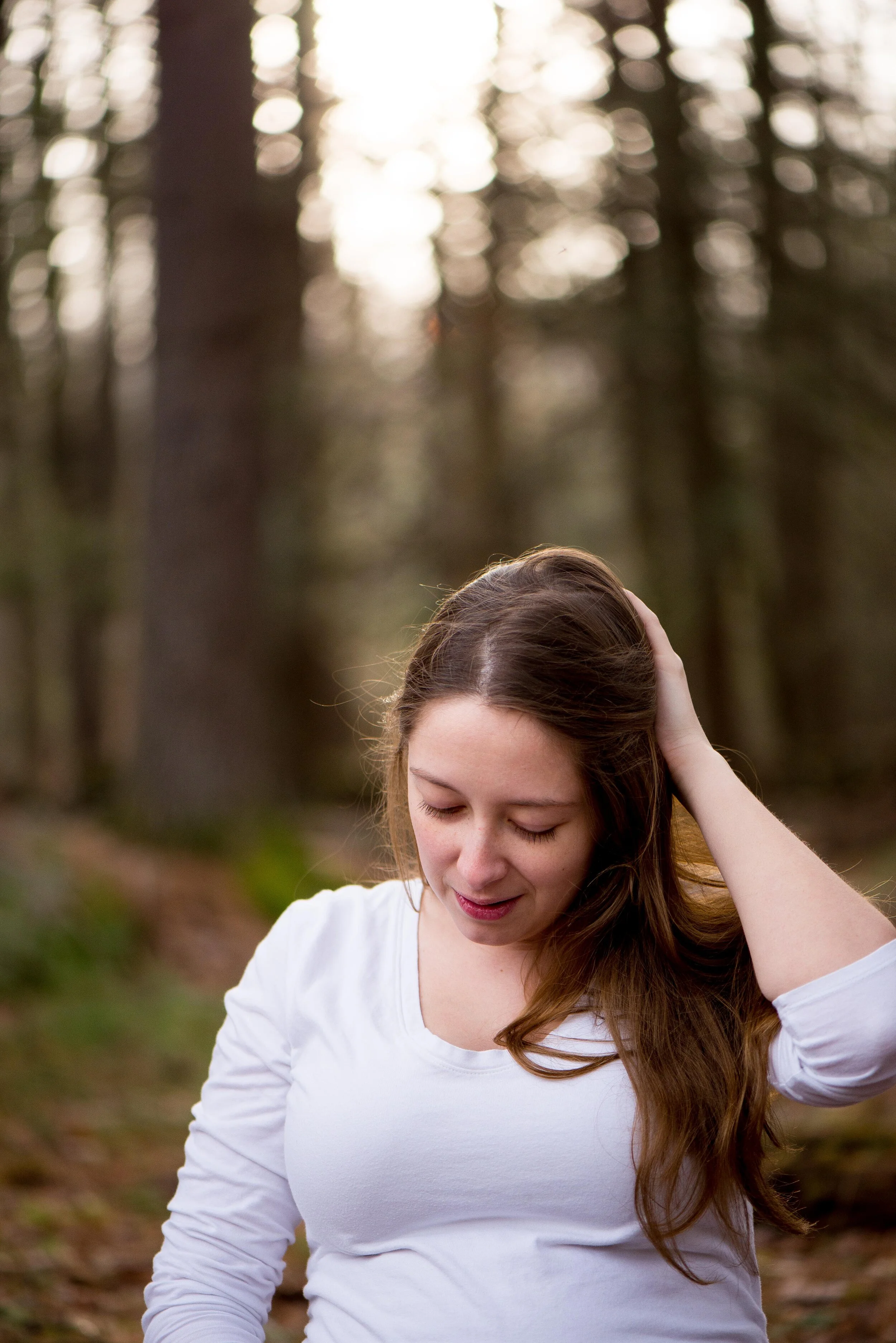 at home maternity session in wurtsboro