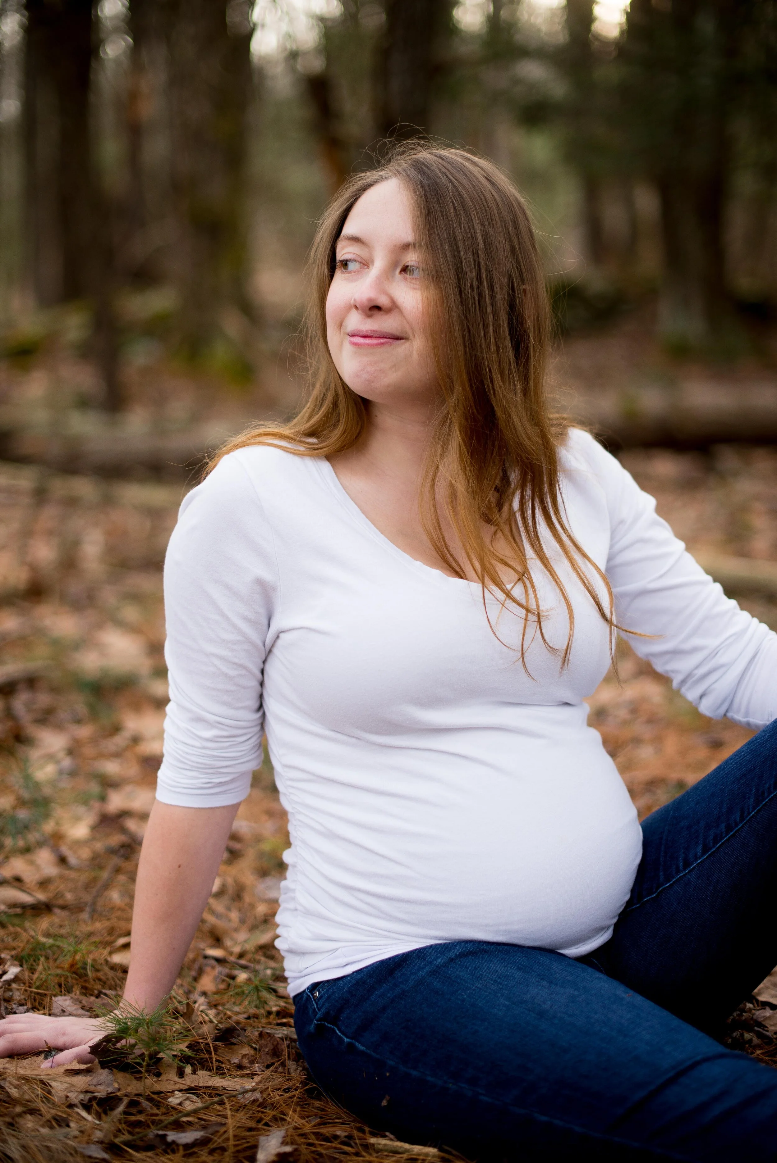 at home maternity session in wurtsboro