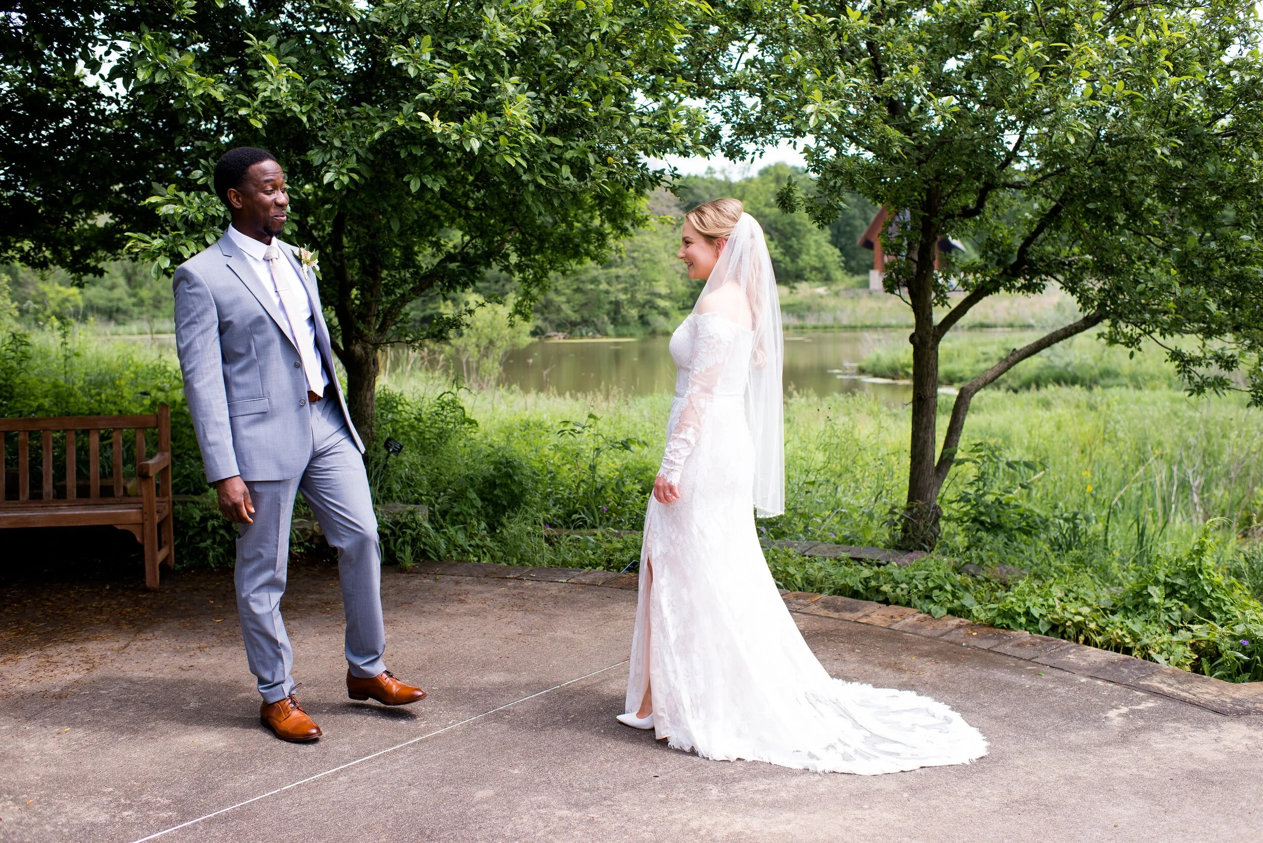 Powell Gardens Wedding Kansas City MO