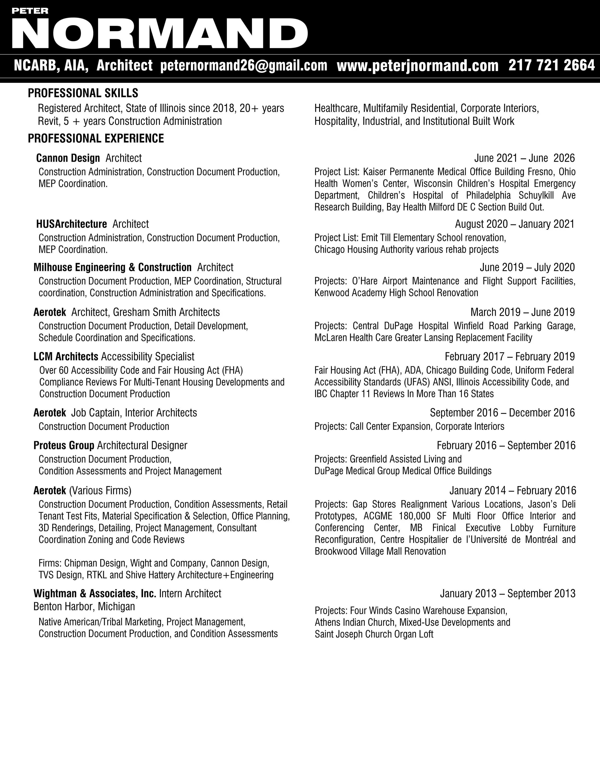 Peter Normand Resume page 1 2026.jpg