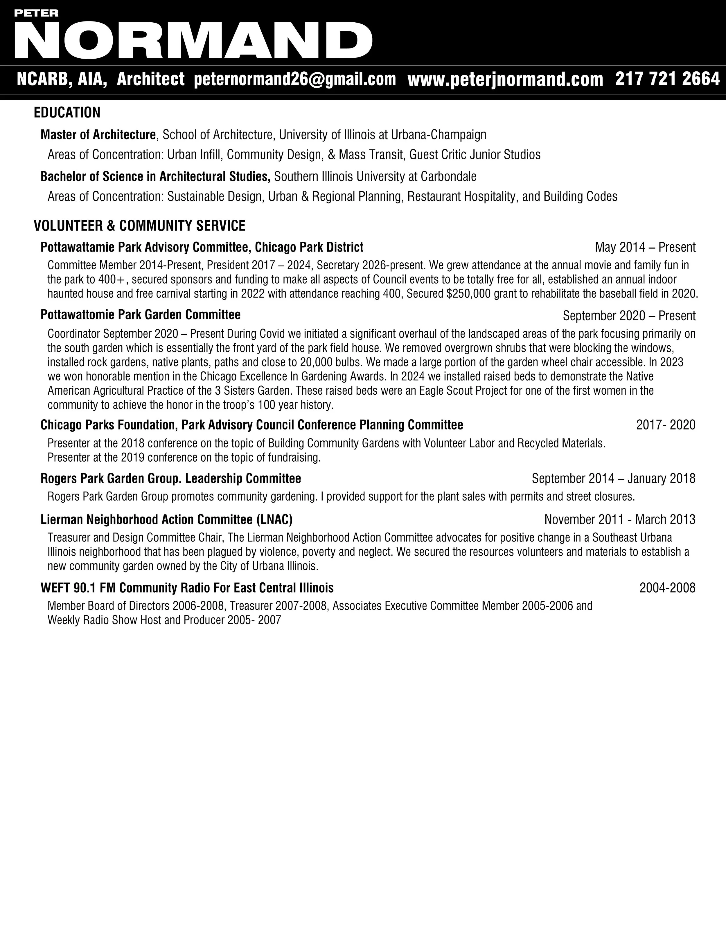 Peter Normand Resume page 2  2026.jpg