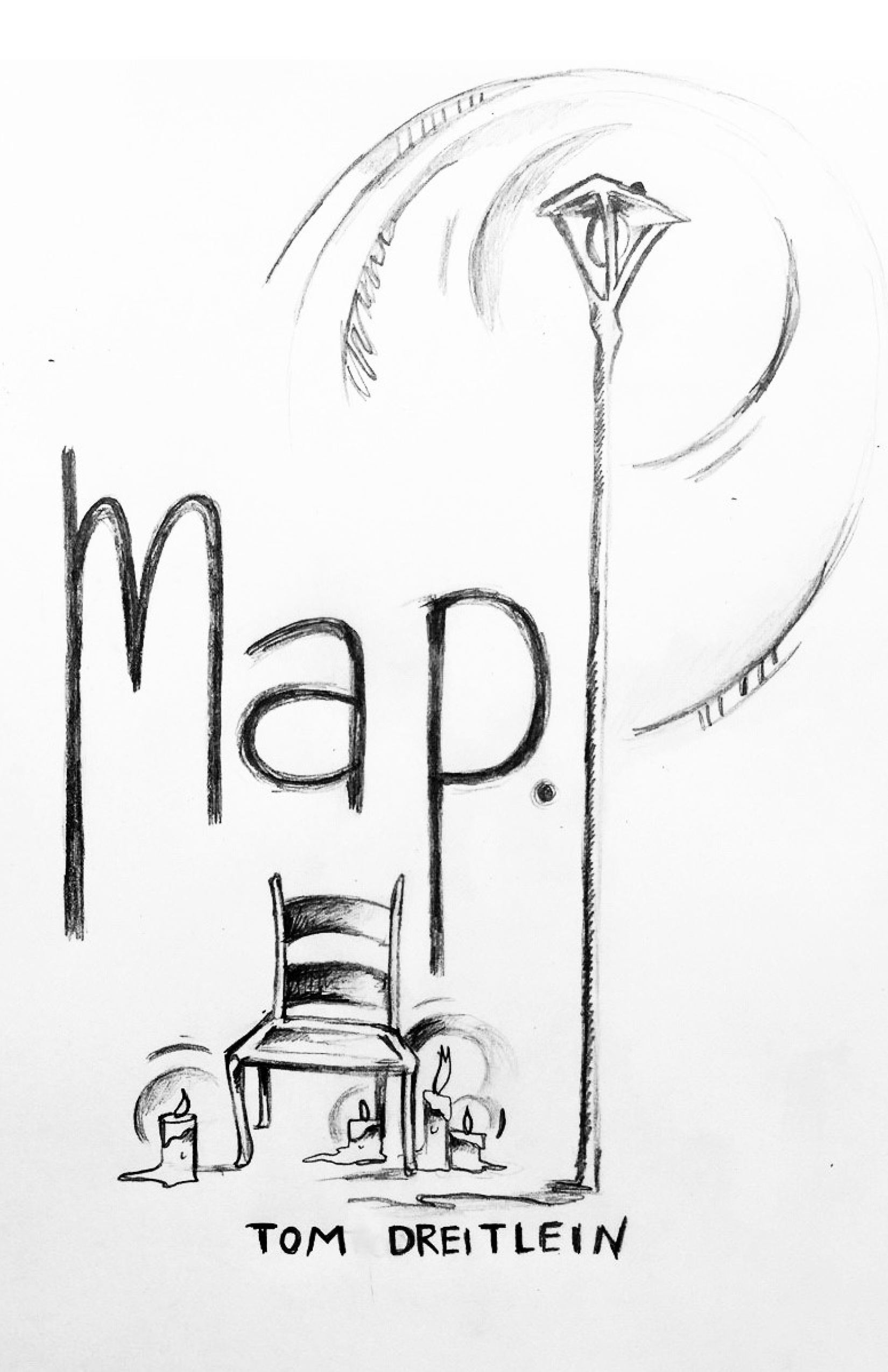 Map. Chapbook Cover Illustration