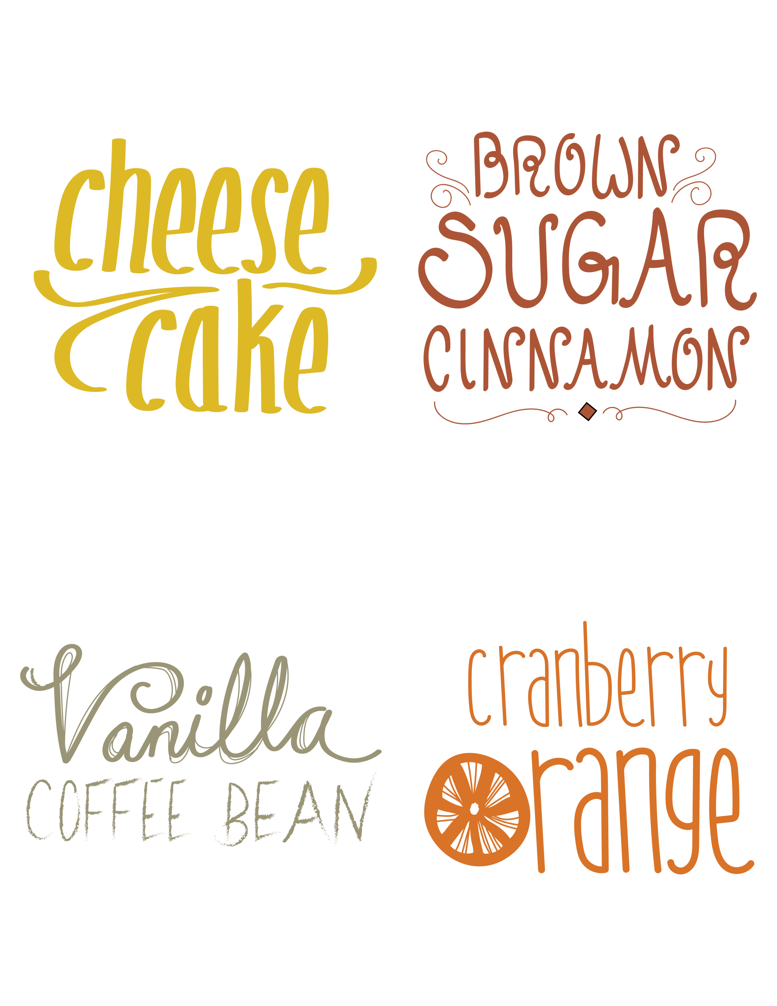 Hand Lettering Akasya Crosier