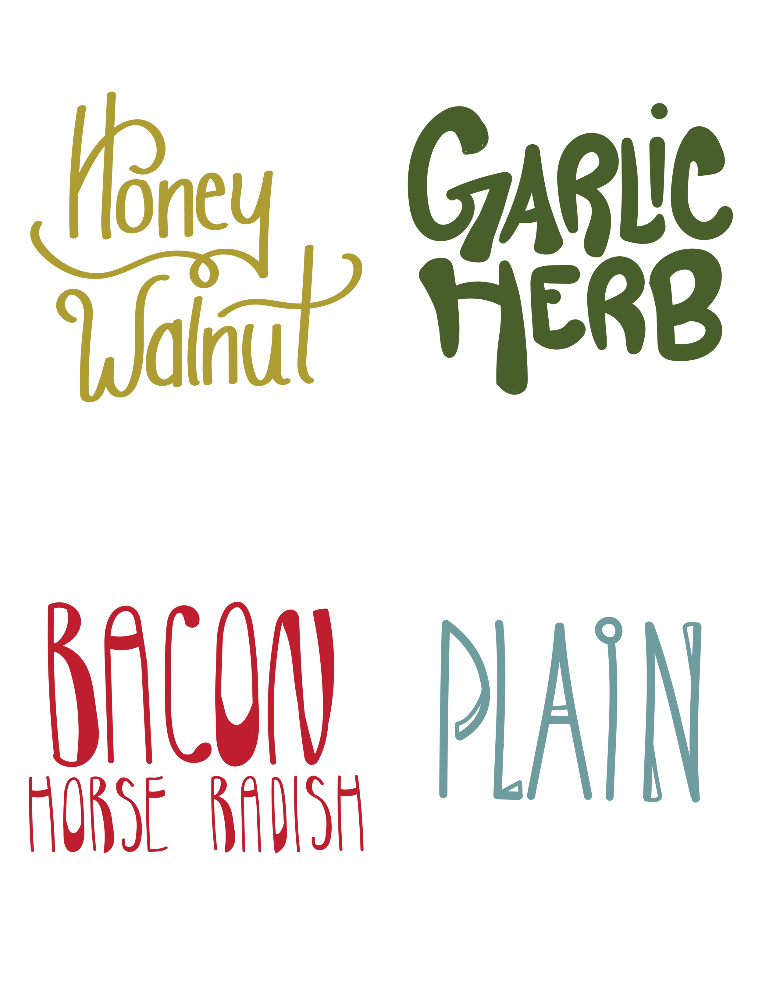 Hand Lettering Akasya Crosier