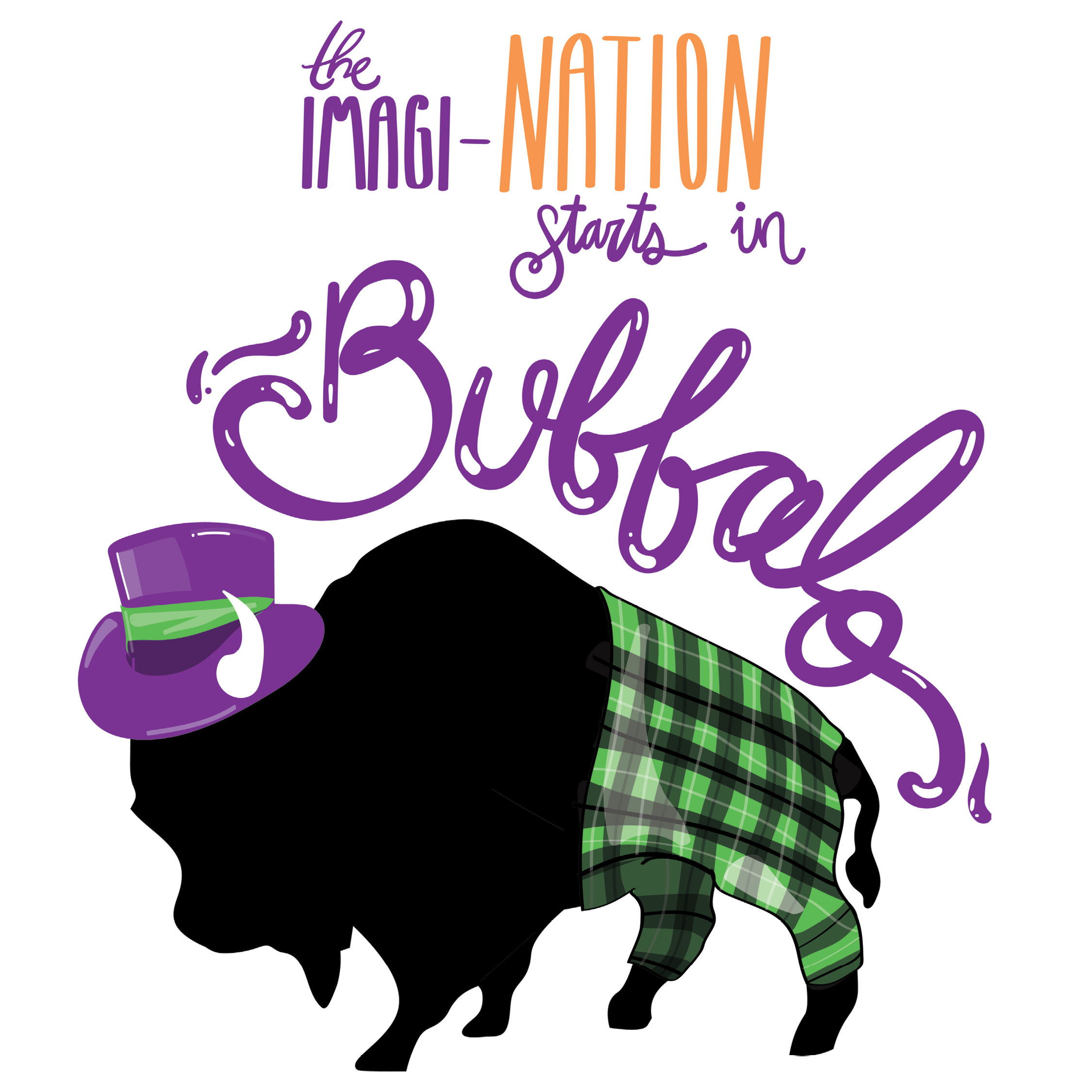 The Imagi-Nation Starts in Buffalo Shirt Design