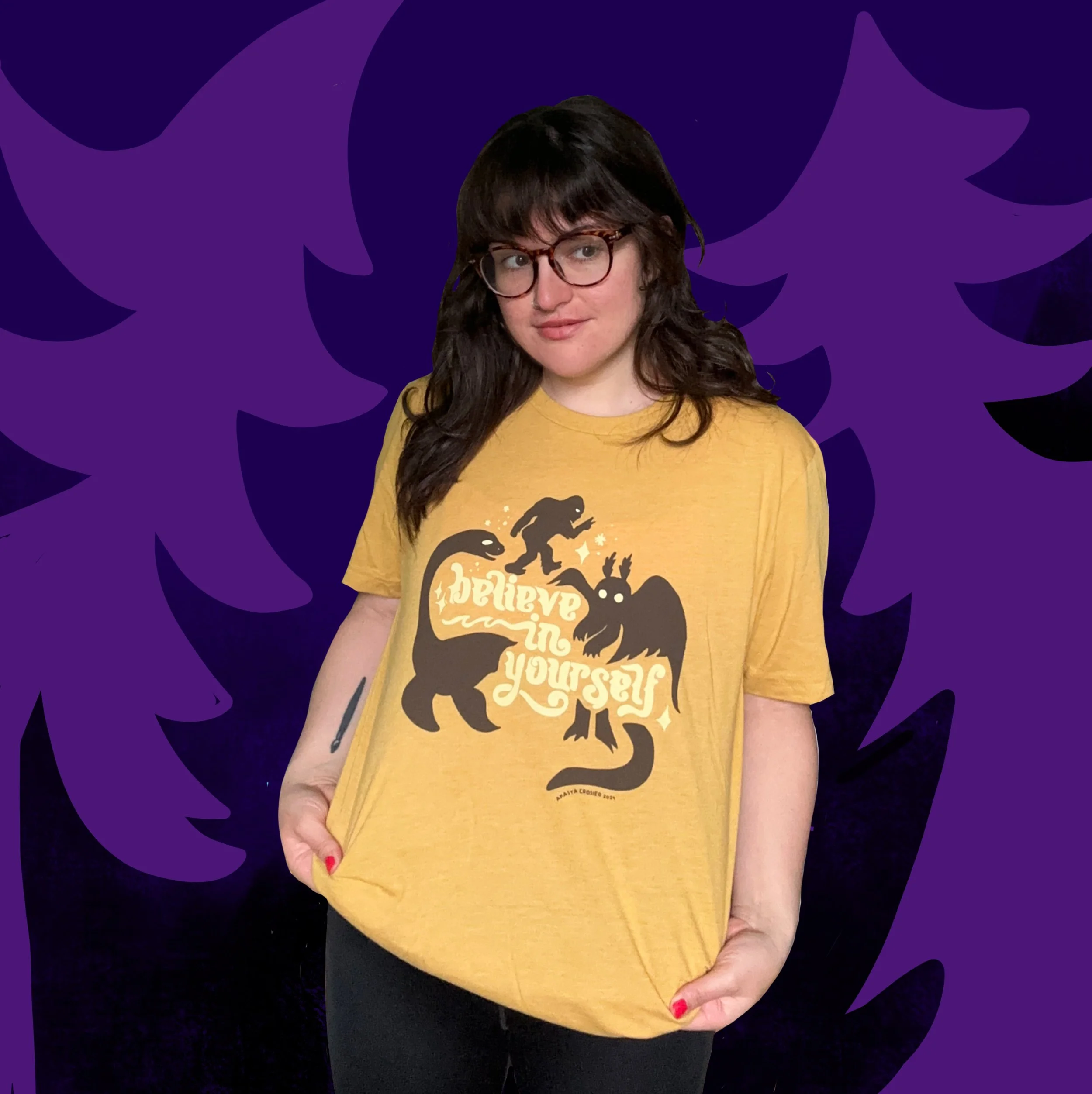 Beleive in yourself shirt model 2.JPG