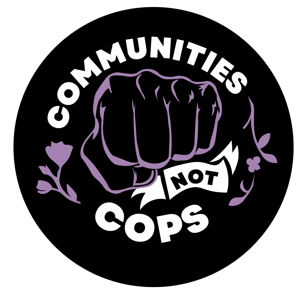  Communities Not Cops logo - round