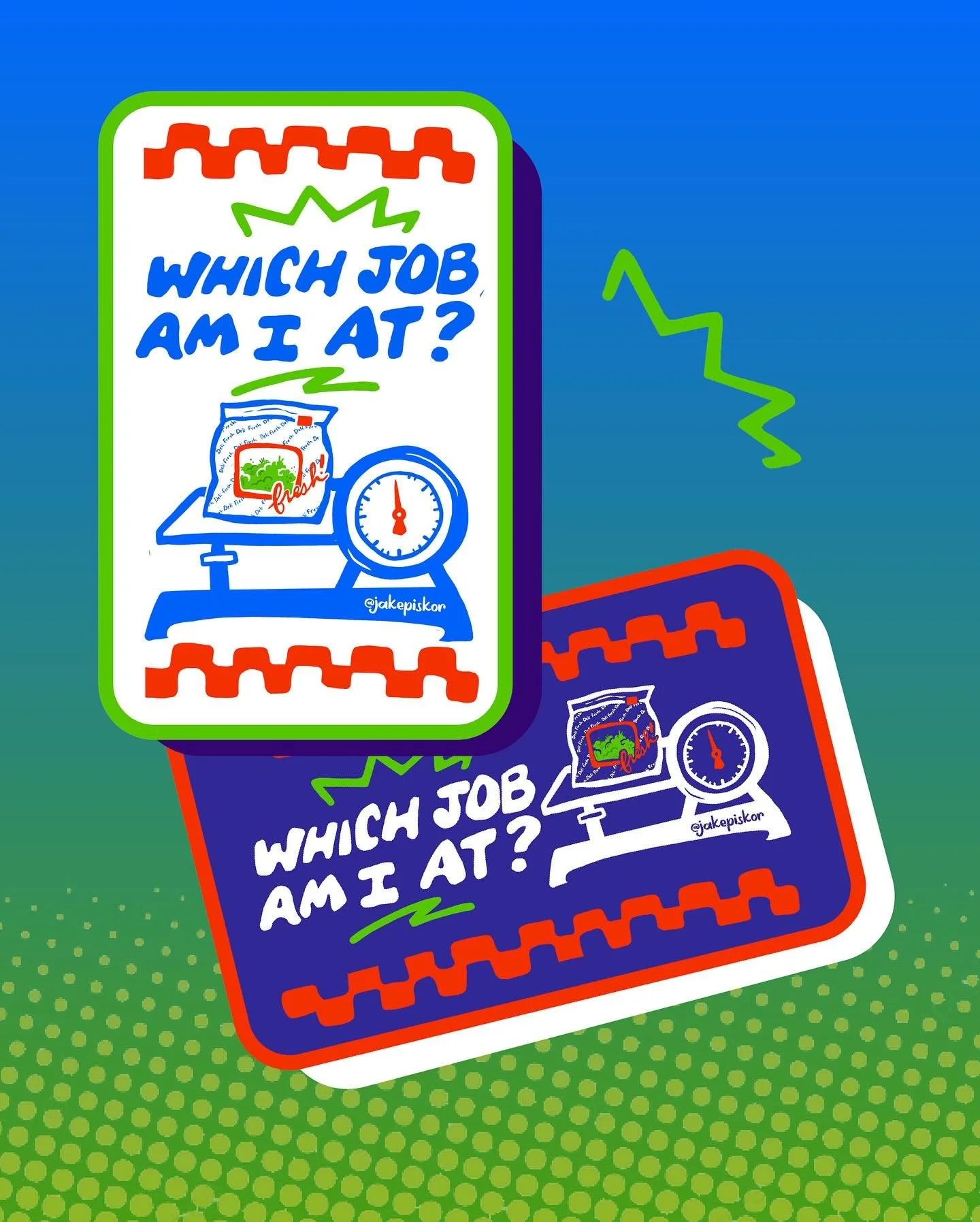 Jake Piskor stickers