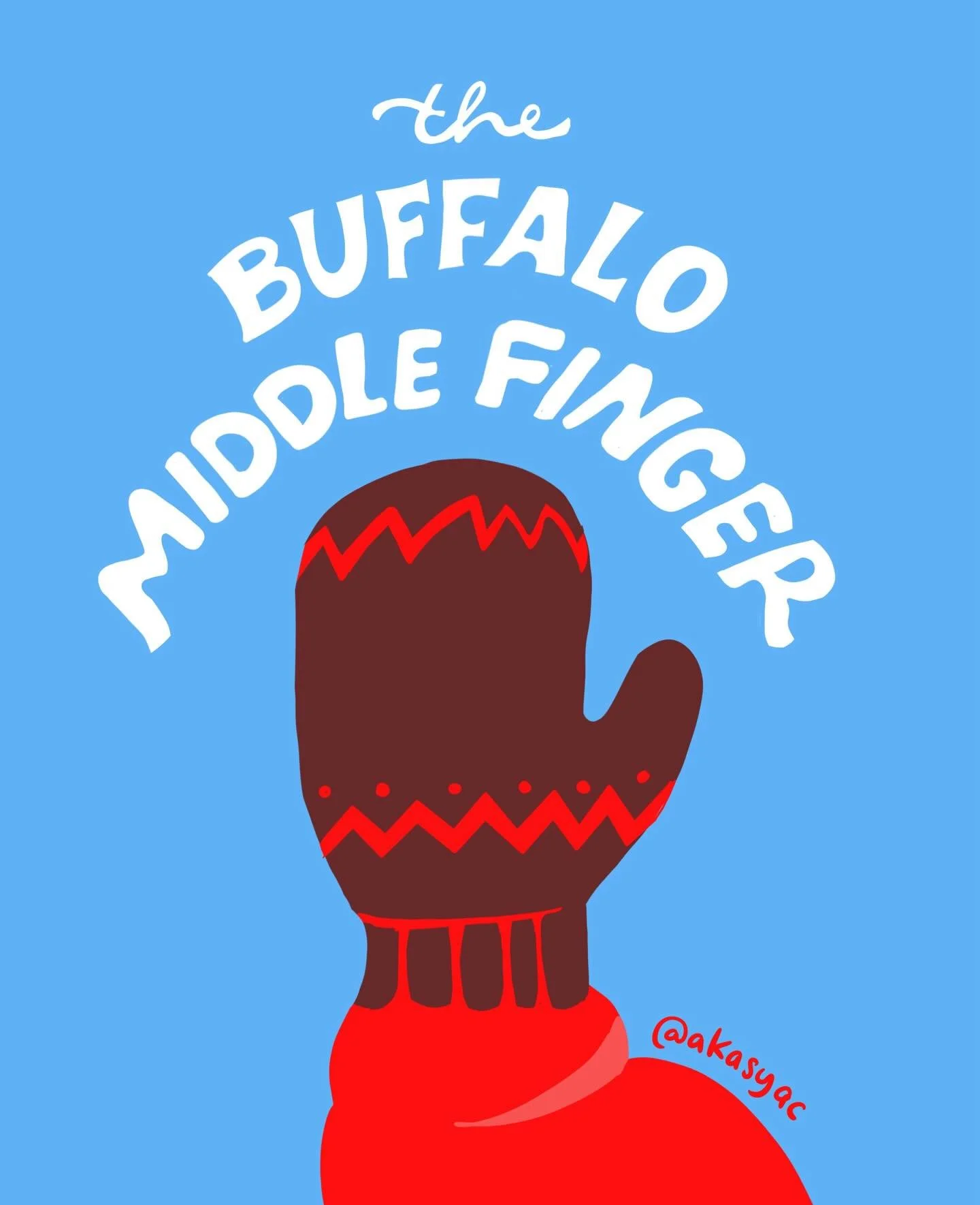 The Buffalo Middle Finger
