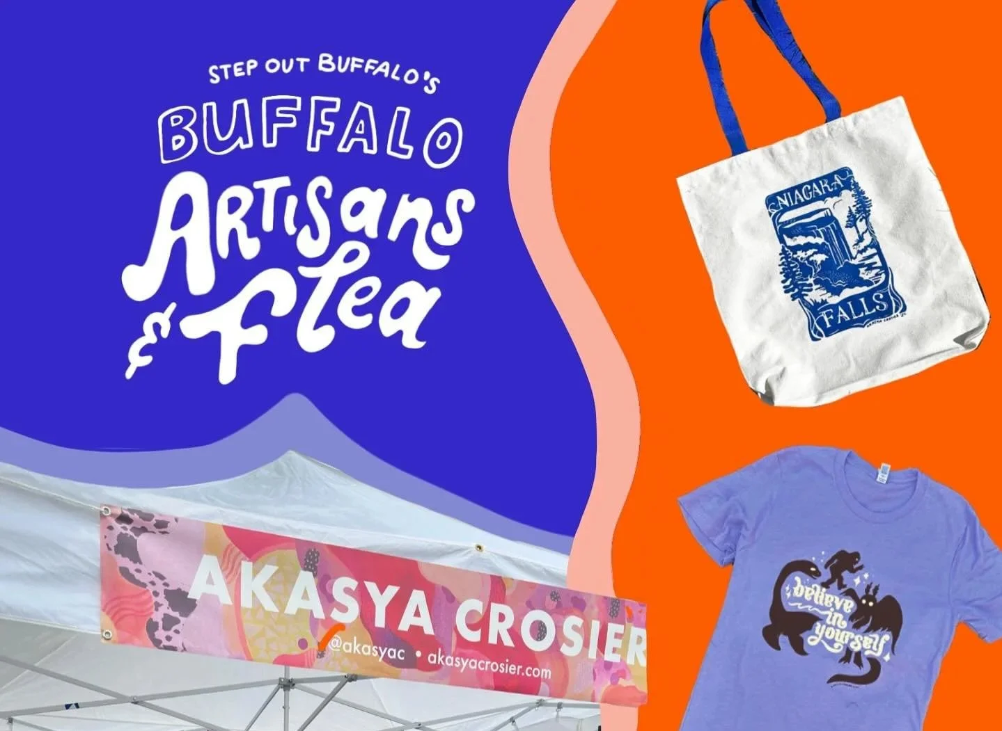Step Out Buffalo Artisan Flea