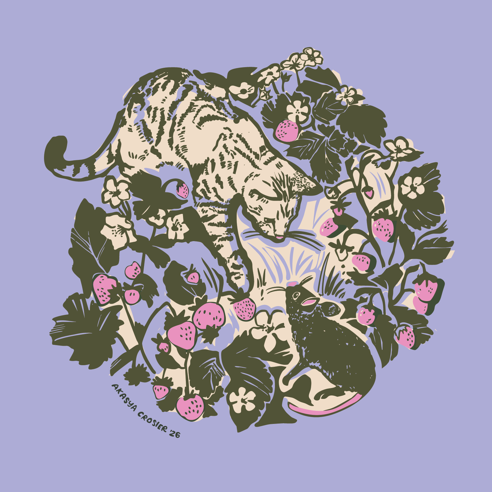 Friends in A Strawberry Patch - 2026 Version!