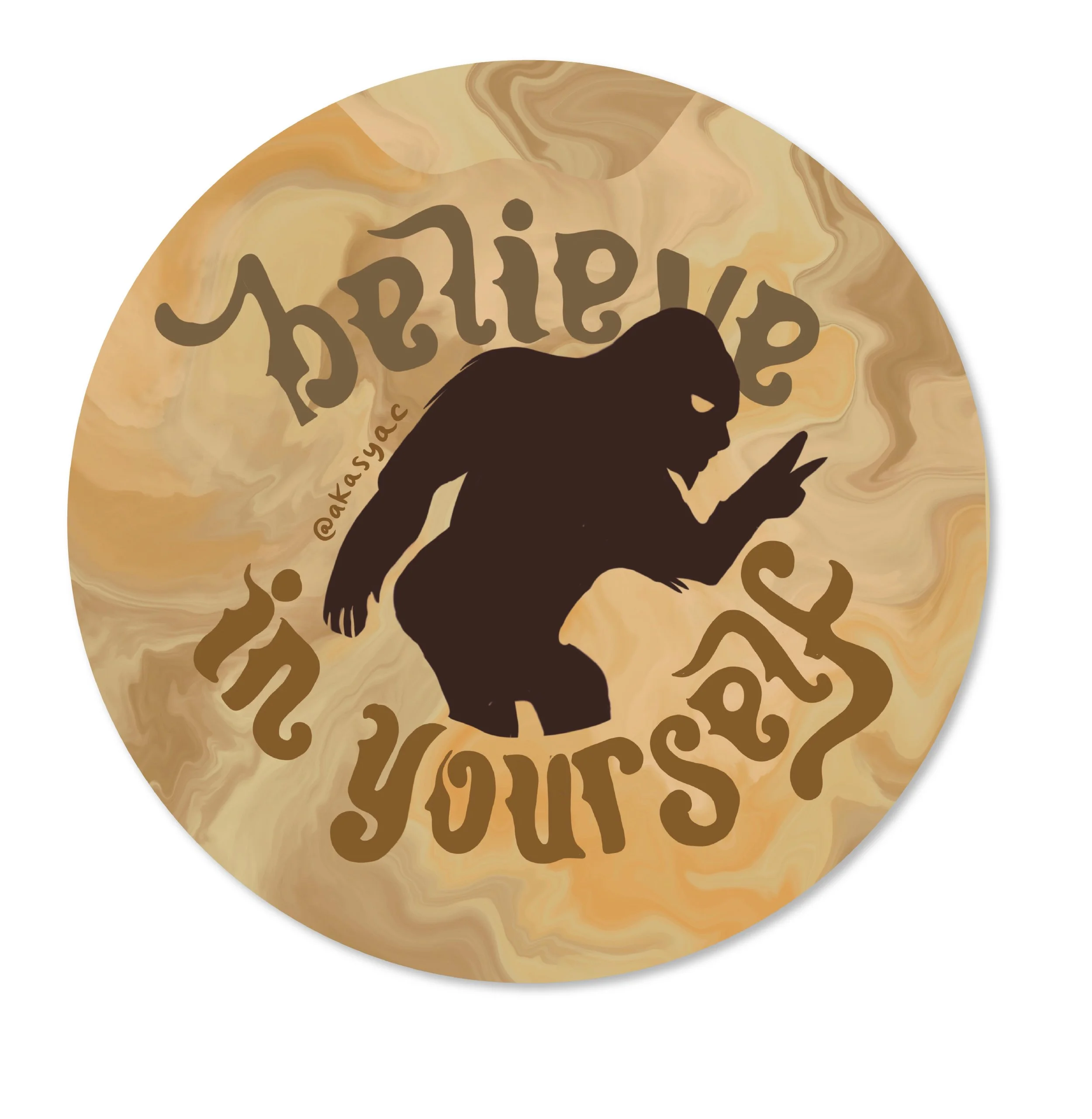 Believe in yourself stickers product images for website cryptids-21.jpg