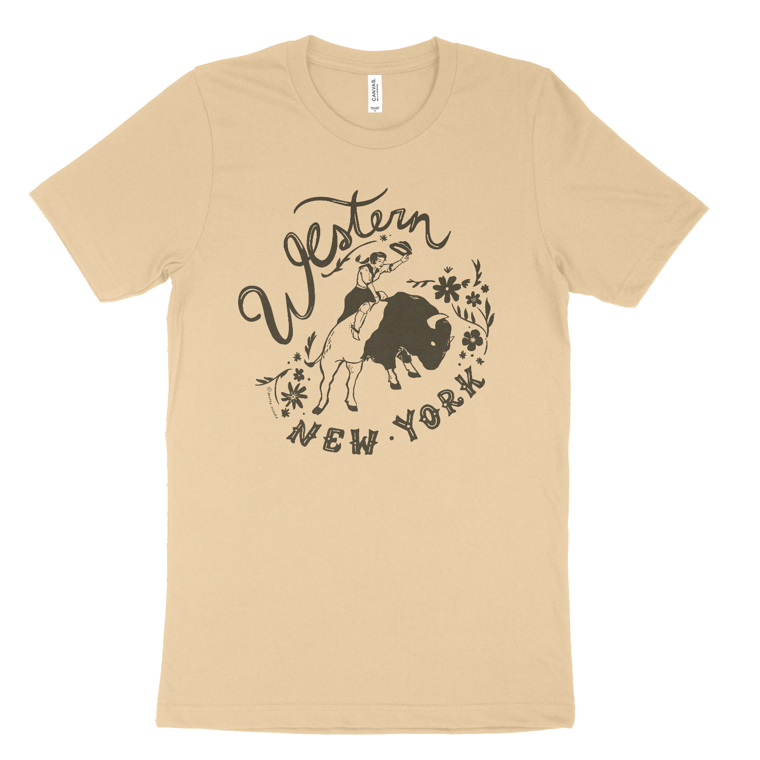 Soft Cream WNY Western New York tee mock it.png