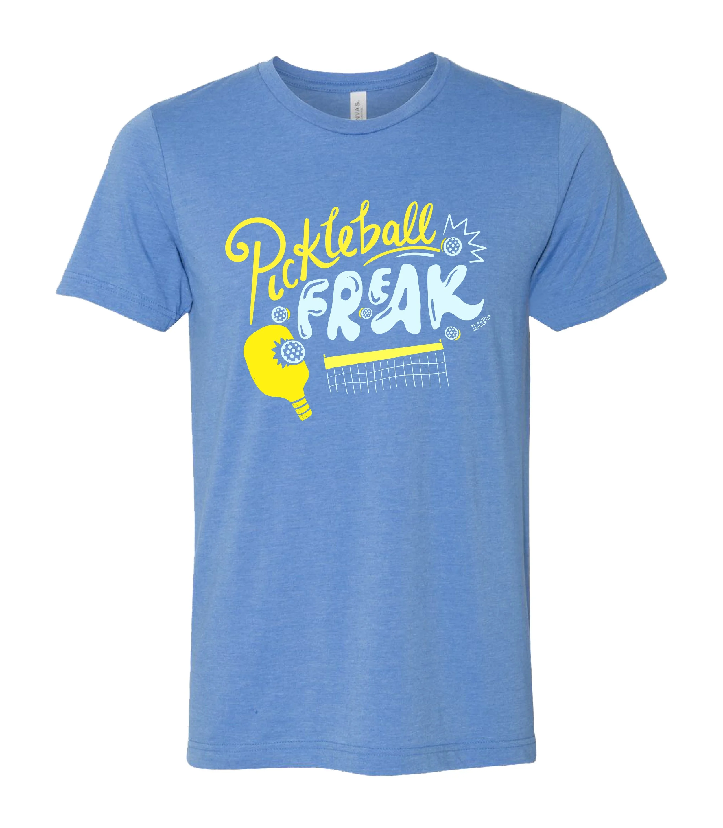 Pickleball freak tee on white bg for website.jpg