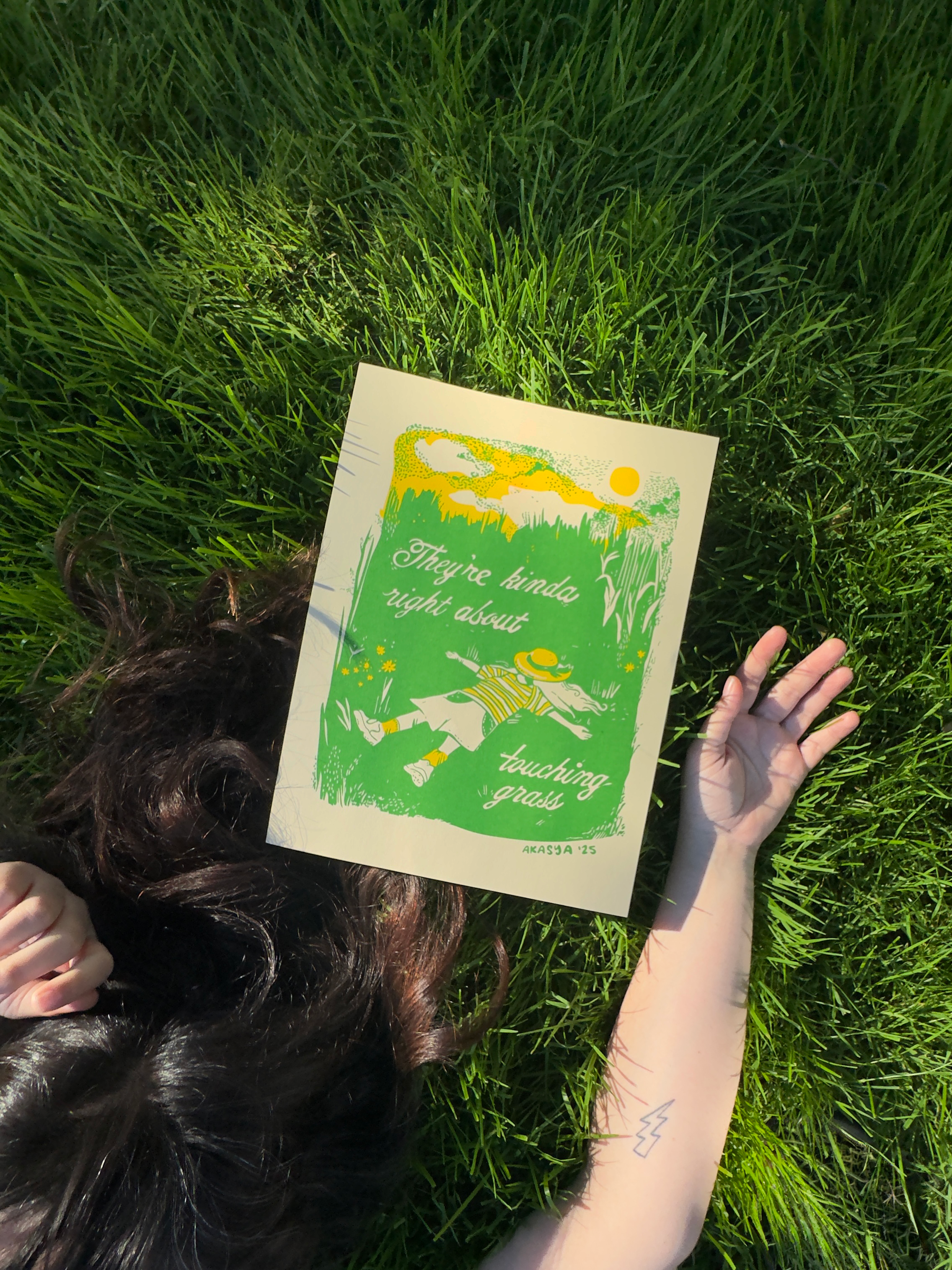 Touch Grass Riso_yellow product photo.png