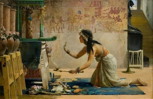 Egyptian Princess, John Waguelin 19th Century