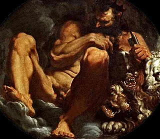 Pluto by Agostino Carracci, 1592