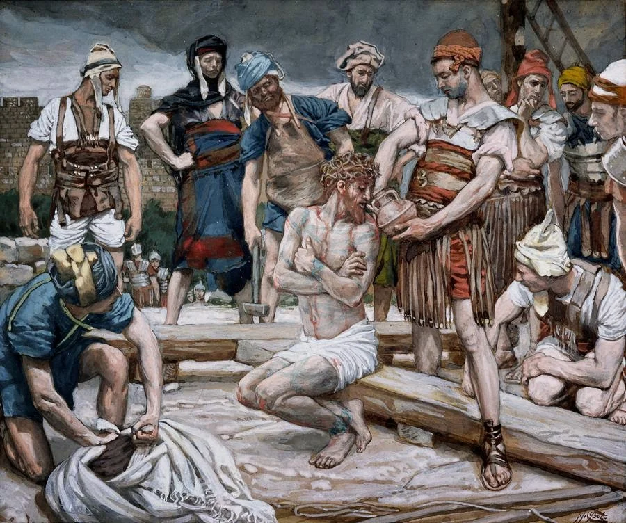 The Wine Mixed with Myrrh by Tissot