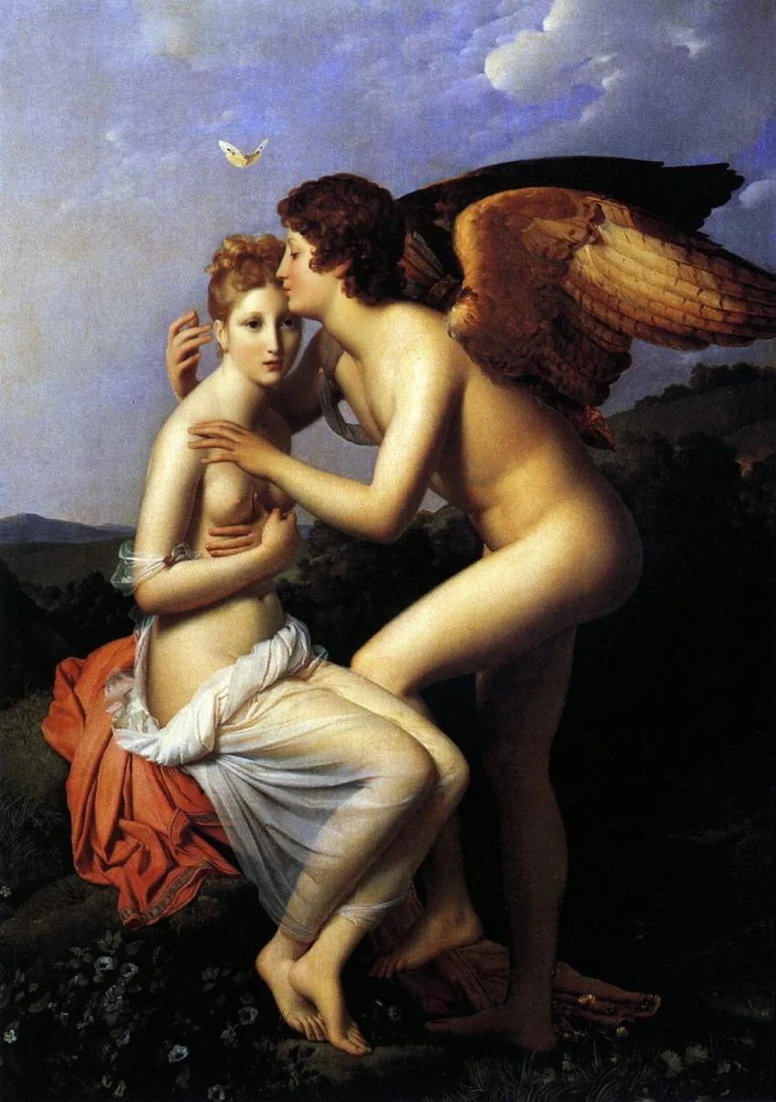 Psyche and Eros. Francois Gerard 1798