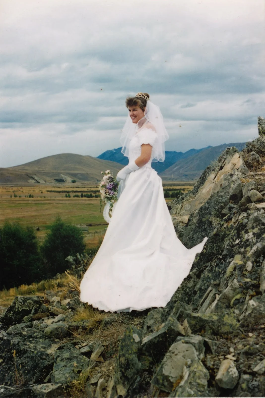 Gail - my eldest daughter - Nymph of the MacKenzie Country