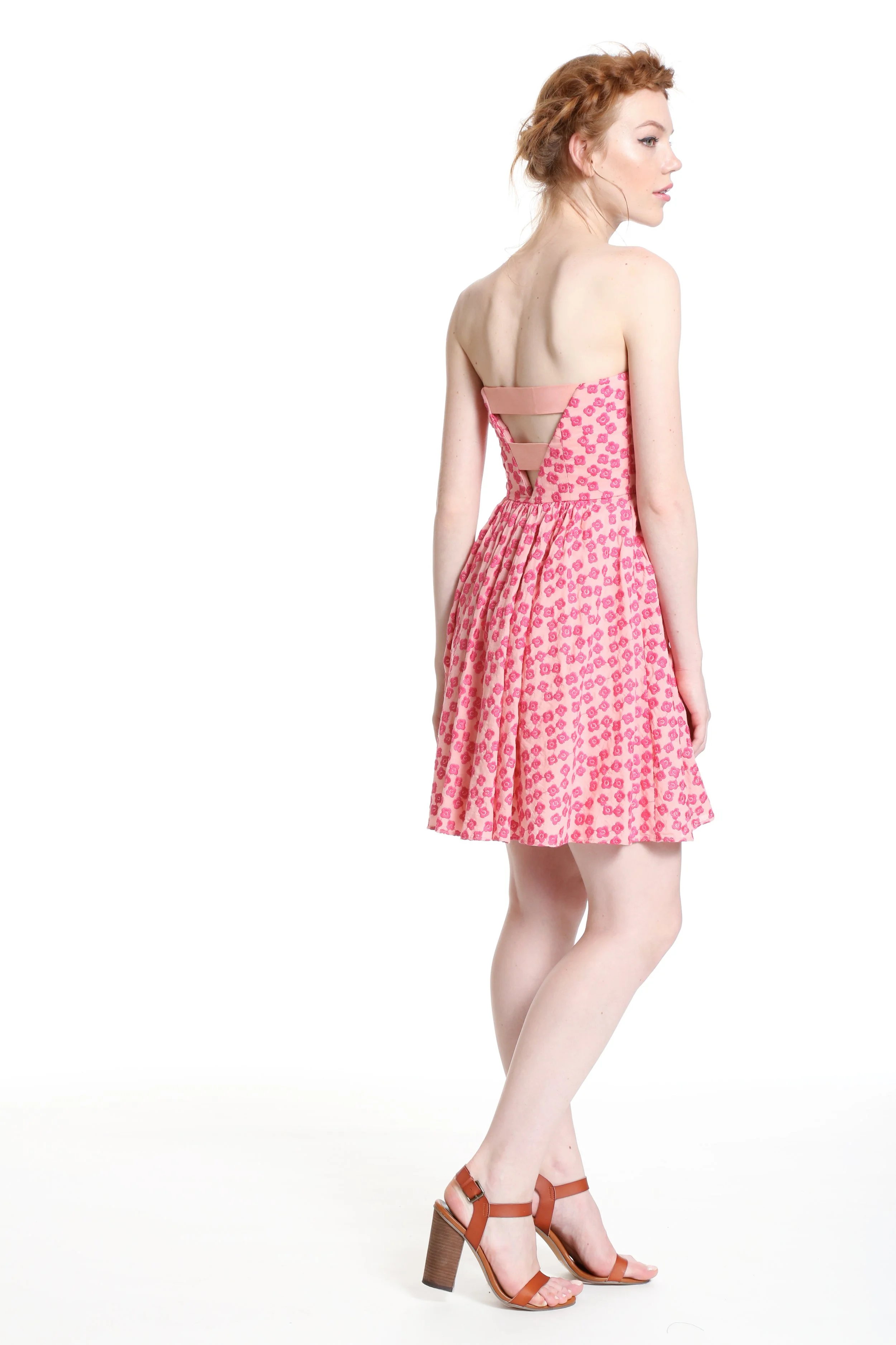 GS4C47 Strapless Frock, Brush Hot Pink(#294).jpg