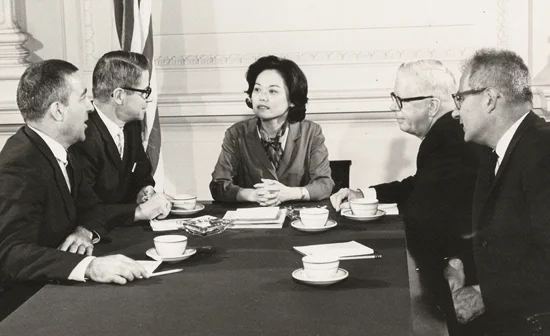 Image from the Women’s Sports Foundation featuring Patsy T. Mink.