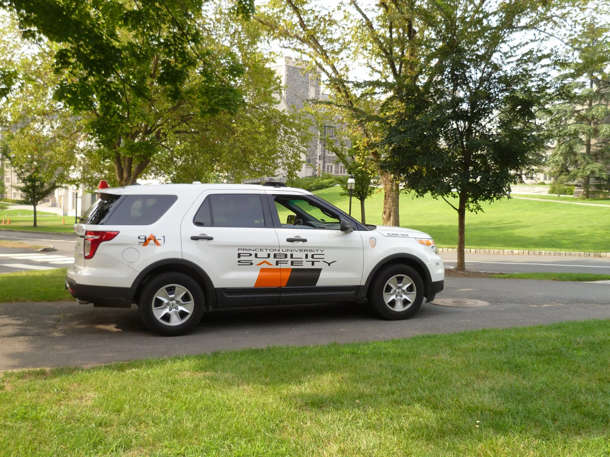 DPS on campus.