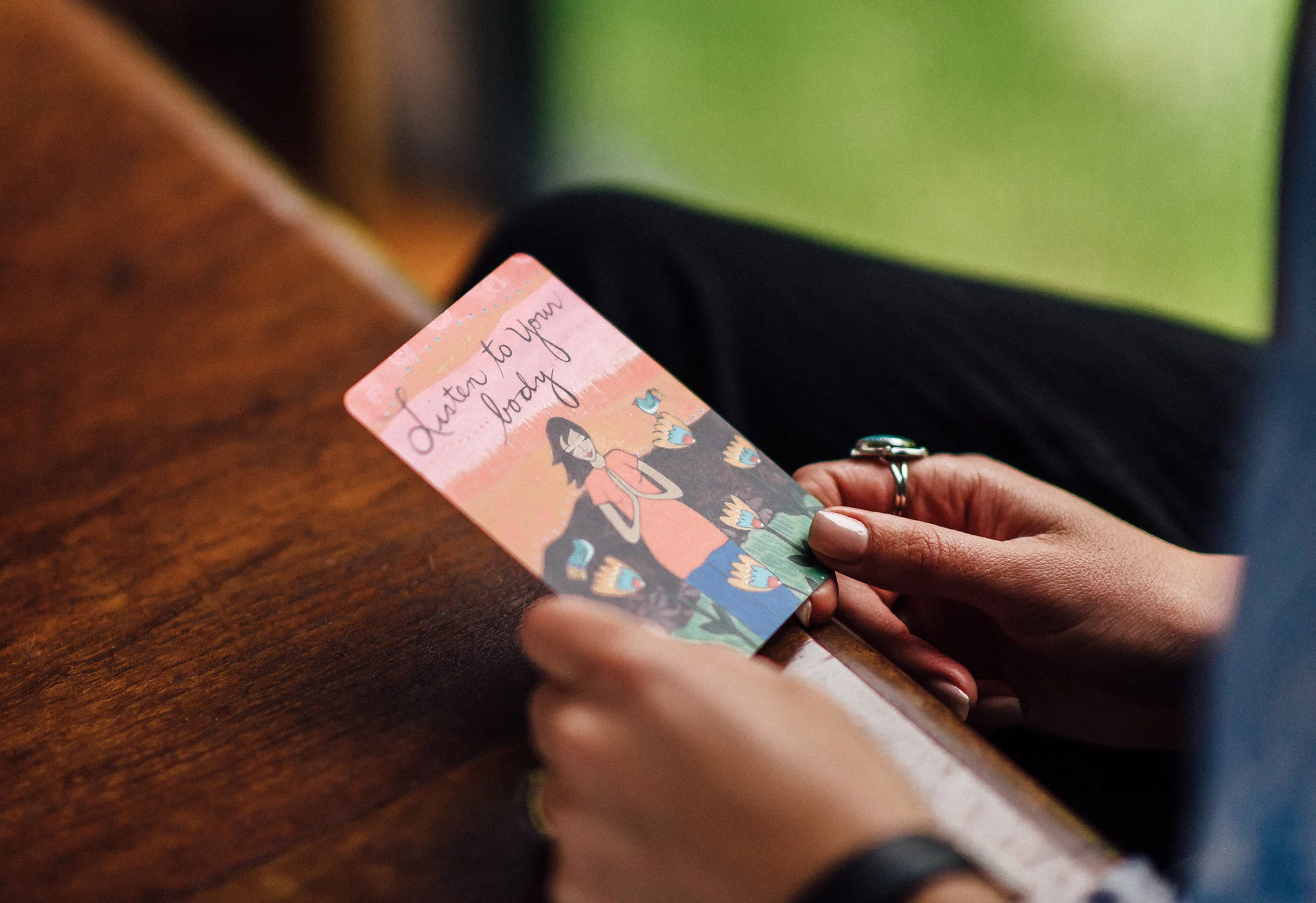 Morning is a time to tune into your body, into how you're feeling and into where you REALLY want to go. When else do you have these conversations with yourself?