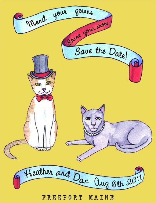Save the Date | watercolor