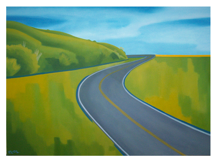 High Road Capital Partners 1 | oil on canvas