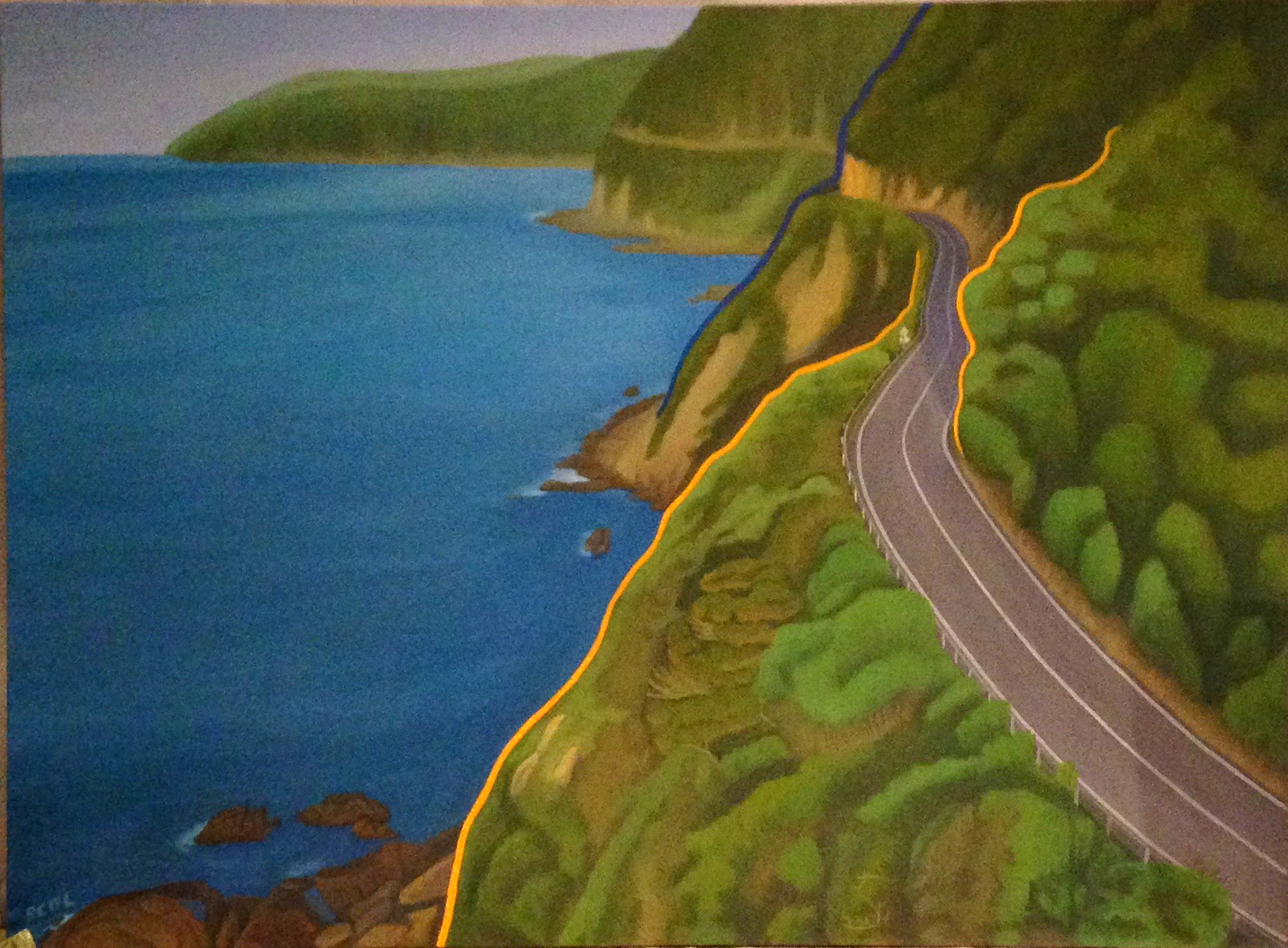 High Road Capital Partners 6 | oil on canvas