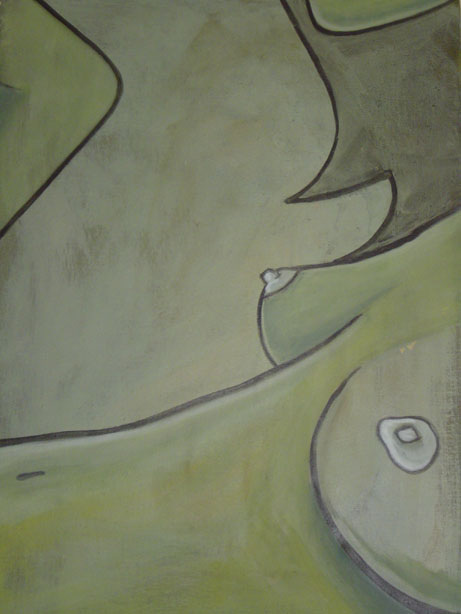 Green | oil on canvas